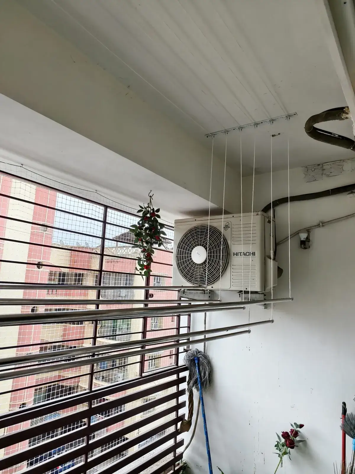 Cloth Hangers project completed by Dhanush Safety Nets
