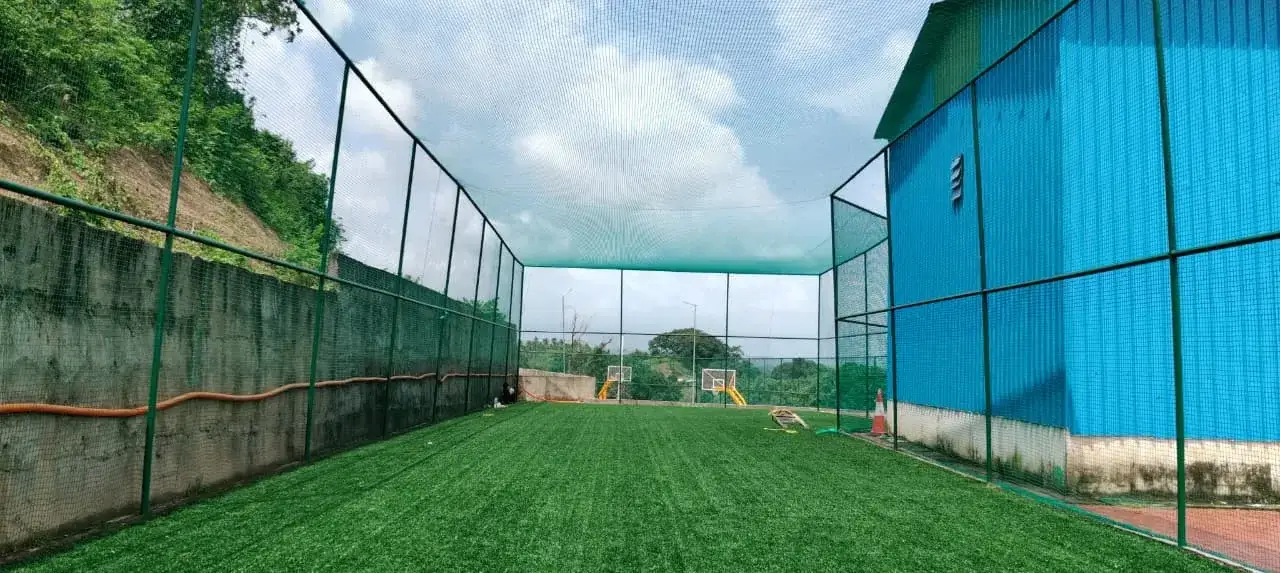 Cricket Practice Nets installed by Dhanush Safety Nets