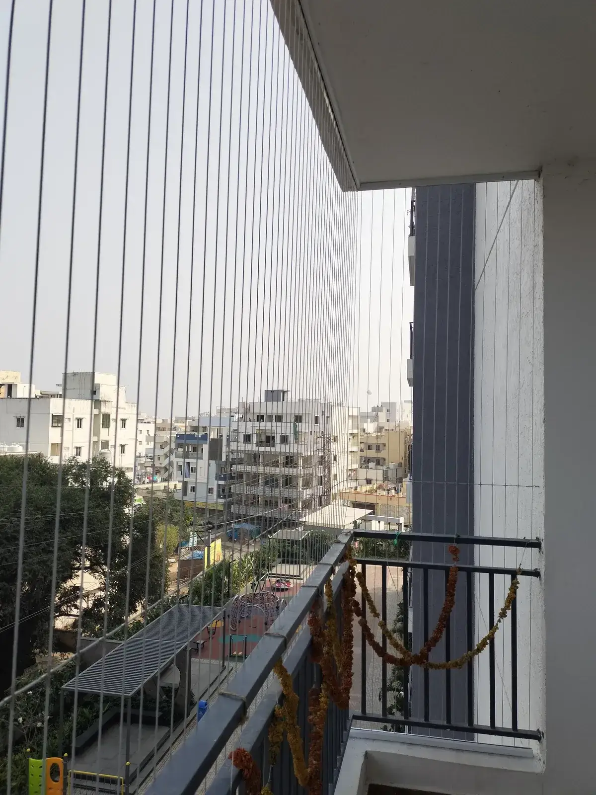 Balcony Invisible Grills by Dhanush Safety Nets, photo 13