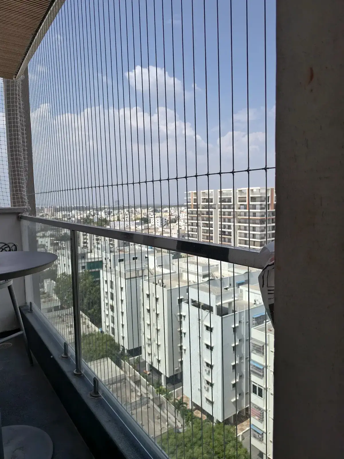 Invisible Grills project completed by Dhanush Safety Nets