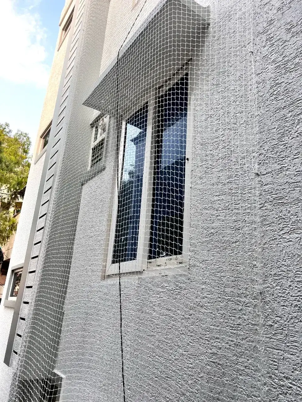 Duct Area Safety Nets installed by Dhanush Safety Nets